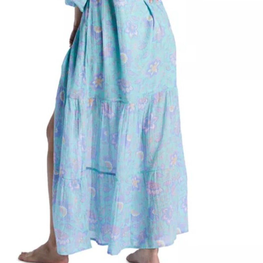 Billabong Daring Heart Floral Maxi Dress M/10 NWT - Picture 4 of 9